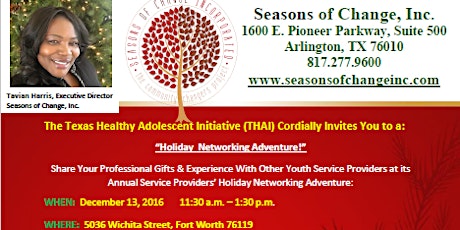The 2016 THAI Holiday Mixer primary image