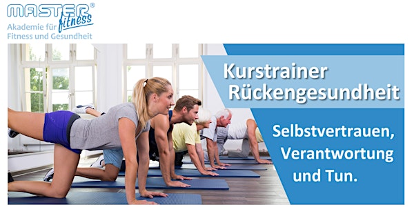 Ausbildung zum Kurstrainer Rückengesundheit