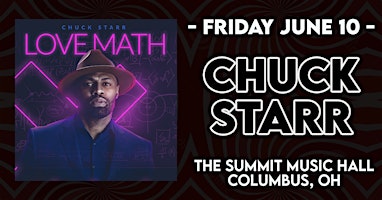CHUCK STARR at The Summit Music Hall – Friday June 10