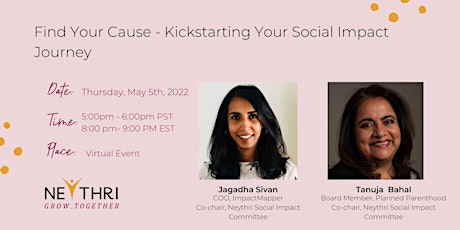 Find Your Cause - Kickstarting Your Social Impact Journey primary image