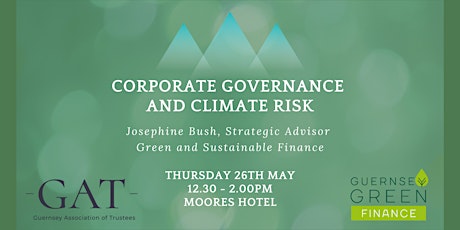GAT and GF Luncheon - Green and Sustainable Finance tickets