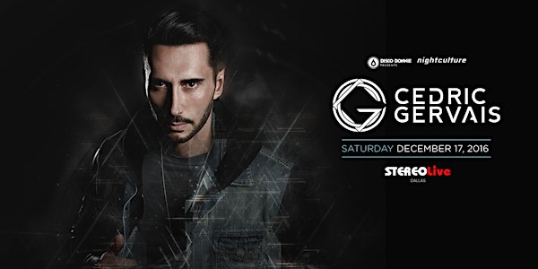 CEDRIC GERVAIS - Dallas