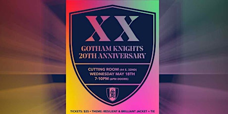 Gotham Knights RFC 20th Anniversary: Category is! Resilient & Brilliant! tickets