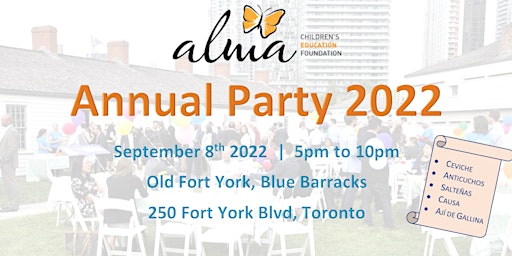 Alma Foundation Annual Party 2022