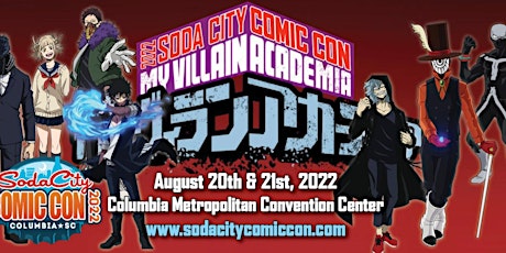 Soda City Comic Convention 2022 tickets