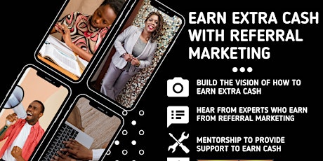 Replace your 9 to 5 with Referral Marketing Training tickets