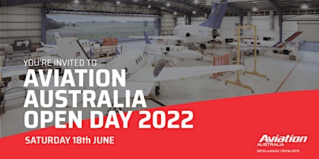 Aviation Australia Open Day 2022 primary image