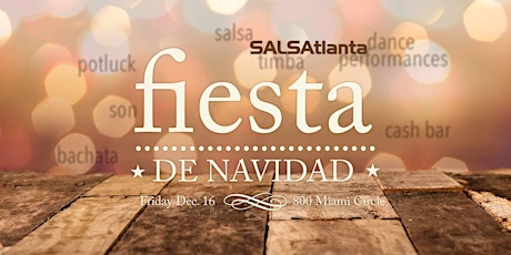 2016 SALSAtlanta Fiesta de Navidad primary image