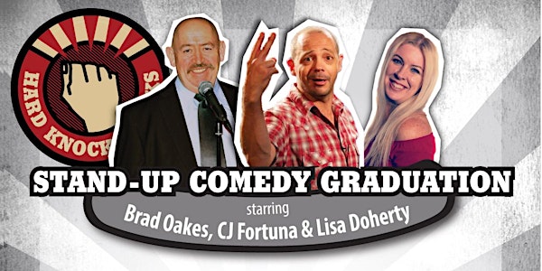Stand-up comedy graduation starring Brad Oakes