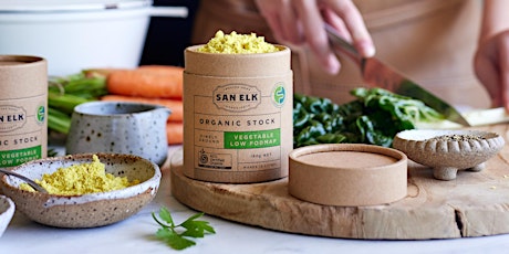 Imagen principal de Meet the Maker at South Melbourne Market: San Elk Organic Stock Powders