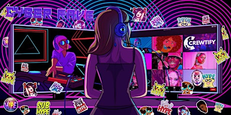 Cyber Rave: Enjoy DJ Sets, Dance & Vibe in Spotlights on ZOOM ingressos