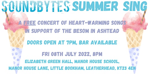 Soundbytes' Summer Concert 2022