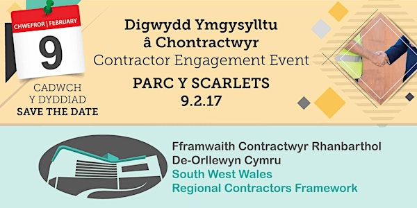 Digwydd Ymgysylltu â Chontractwyr / Contractor Engagement Event