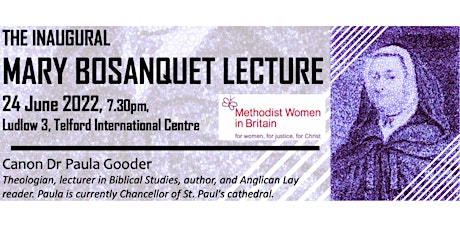 Mary Bosanquet Lecture 2022 tickets
