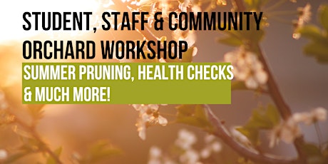 Community Orchard Workshop tickets