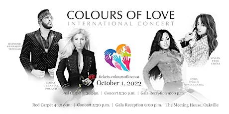 Colours of Love International Concert tickets