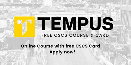 Free 5 Day Online CSCS Course including 5-year CSCS Card + Voucher tickets