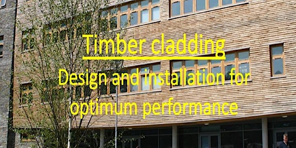 Timber Cladding - Design and installation for optimum performance