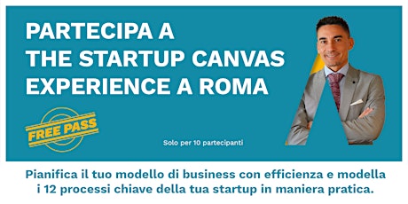 Immagine principale di The Startup Canvas Experience 