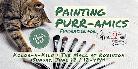 Painting PURR-amics Fundraiser for Nose 2 Tail Cat Rescue tickets