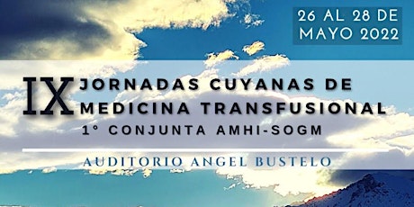 IX JORNADAS CUYANAS DE MEDICINA TRANSFUSIONAL entradas
