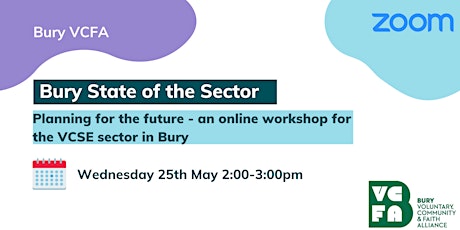 Bury State of the Sector - Planning for the future tickets