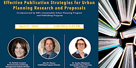 Effective Publication Strategies for Urban Planning Research and Proposals primary image