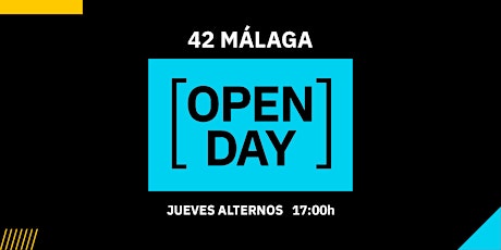 Open Day 42 Málaga Fundación Telefónica entradas