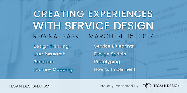 Creating Experiences with Service Design