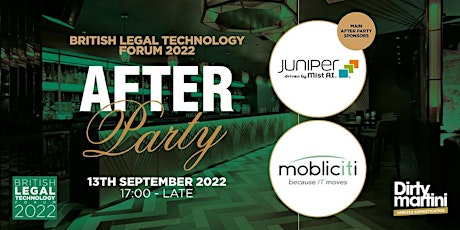 The British Legal Technology Forum 2022 Official After Party
