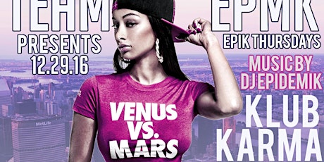 EPIK THURSDAYS: VENUS VS MARS primary image
