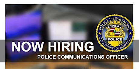 Police Communications Officer Information Session
