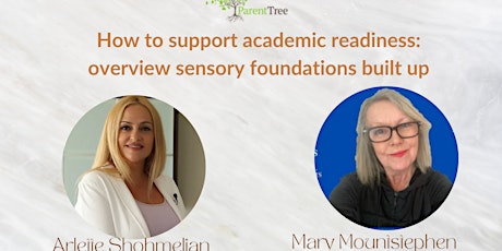 How to support academic readiness: overview sensory foundations built up. primary image