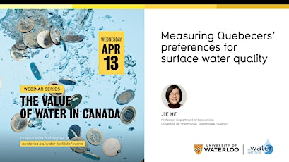 Measuring Quebecers' preferences for surface water quality primary image