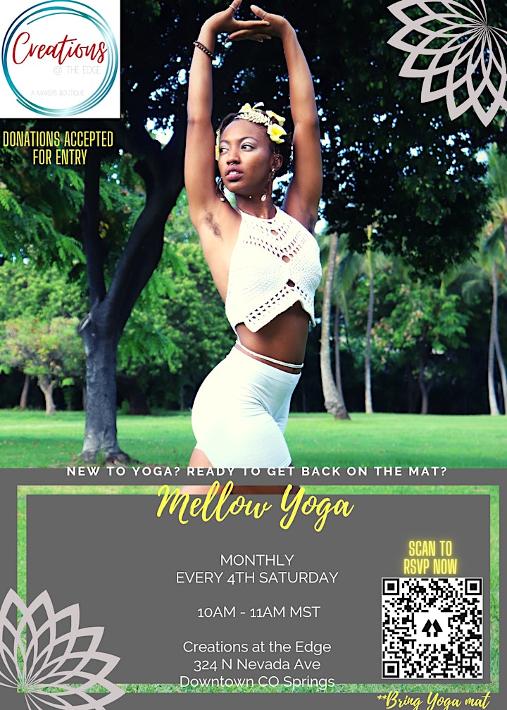 Mellow Yoga with TinaT [Monthly class] image
