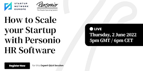 How to Scale your Startup with Personio HR Software tickets