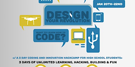 Design Your Revolution Hackcamp  primary image