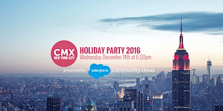CMX NYC Ultimate Holiday Party: presented by Salesforce primary image