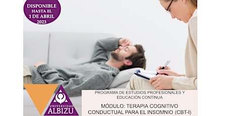 Módulo: Terapia cognitivo conductual para el Insomnio (CBT-I)