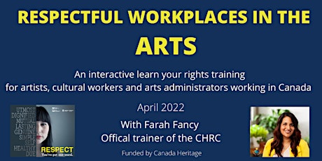 Respectful Workplaces in the Arts: An interactive learn your rights session primary image