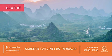 Hauptbild für Causerie : Les origines du Taijiquan