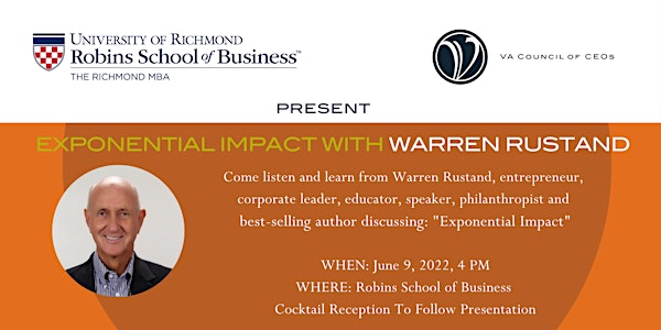 "Exponential Impact" with Warren Rustand