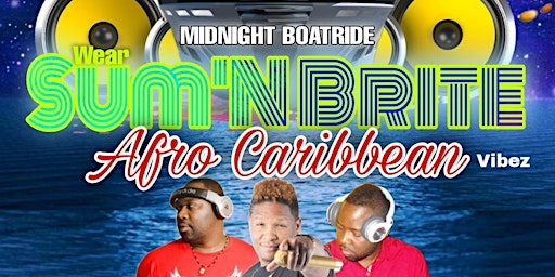 "WEAR SUM'N BRITE" AFRO-CARIBBEAN MIDNIGHT BOAT primary image