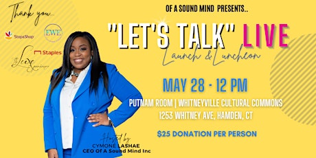“Let's Talk” Live tickets