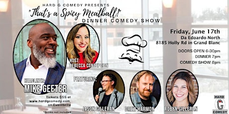 "That's  a Spicy Meatball!" Dinner COMEDY SHOW tickets