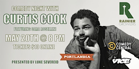 COMEDY NIGHT with CURTIS COOK at Rainier Growlers in Puyallup tickets