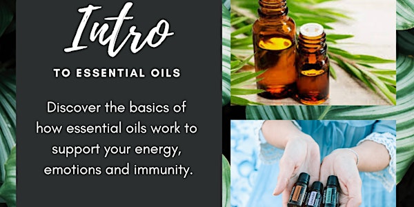 Introduction to essential oils ZOOM class