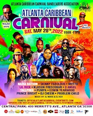 Primaire afbeelding van ATLANTA CARIBBEAN CARNIVAL 2022 DOWNTOWN ATLANTA