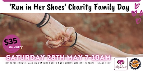 "Run in her shoes" Charity Family Day tickets