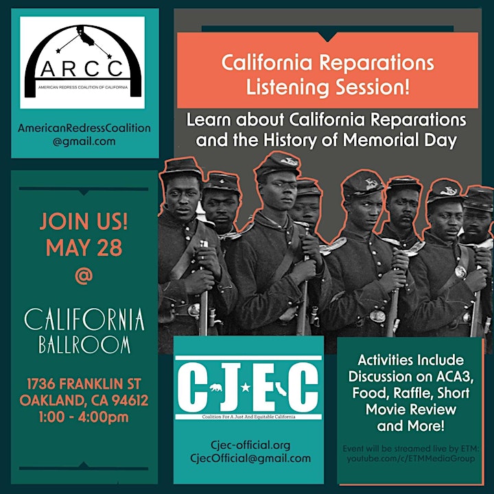 California Reparations Listening Session - Oakland image
